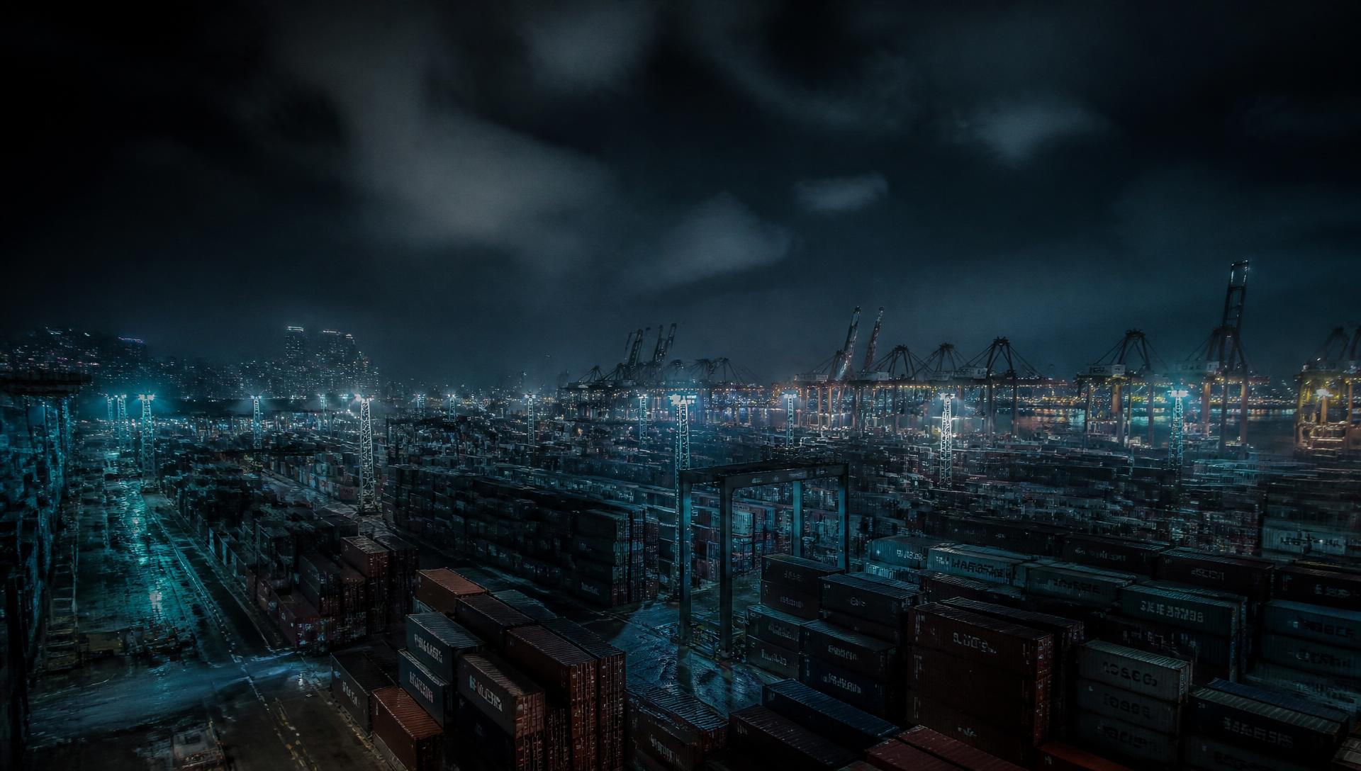Container port in China representing the China–Saudi Arabia supply chain